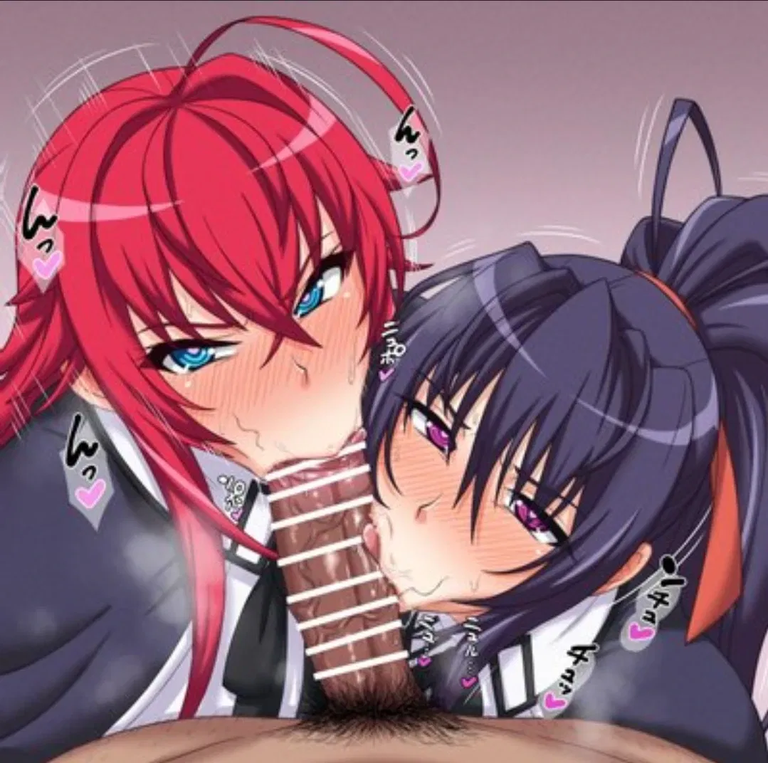 Animated Hentai of Rias and Akeno - Intense Moments Guaranteed