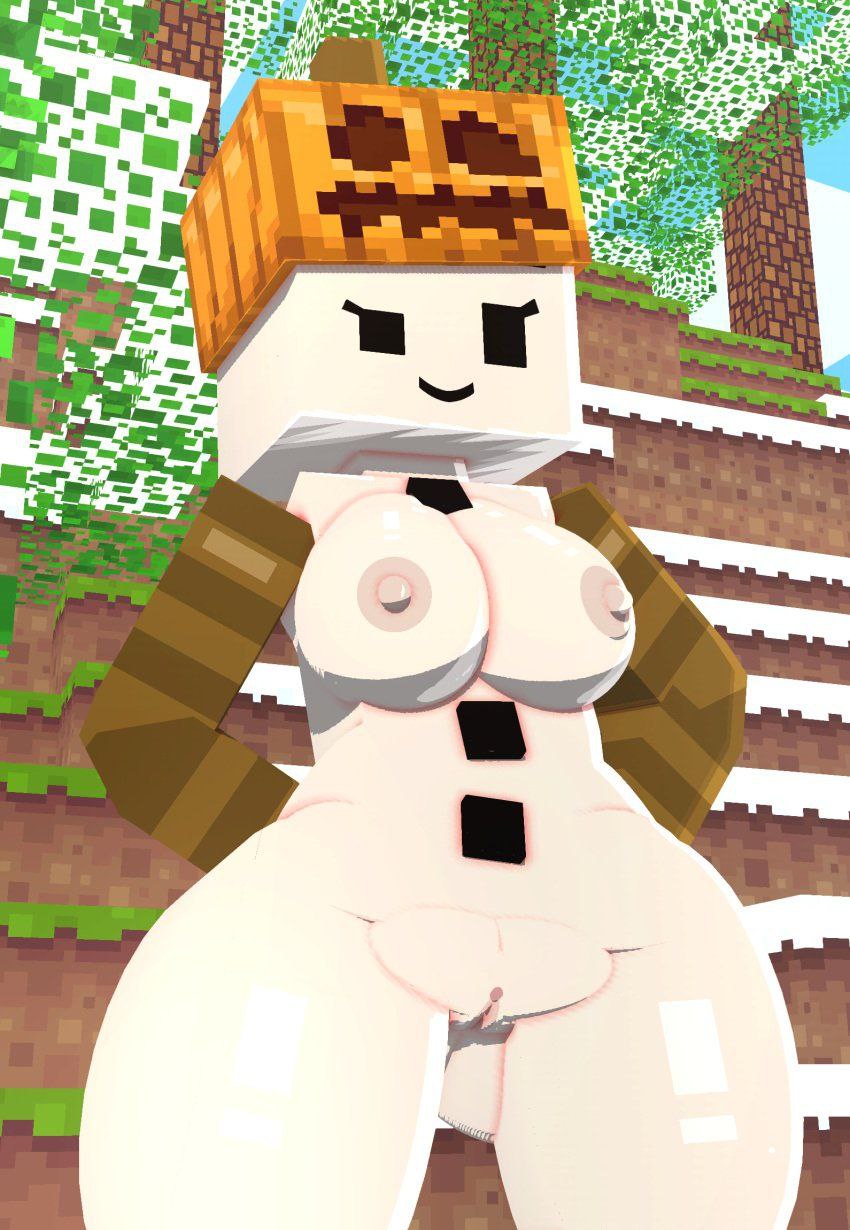 Minecraft snow golem porn