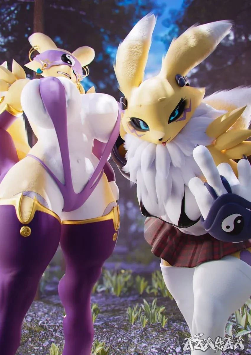 Yuna & Suzy AI Chatbot Character BOT3 AI 