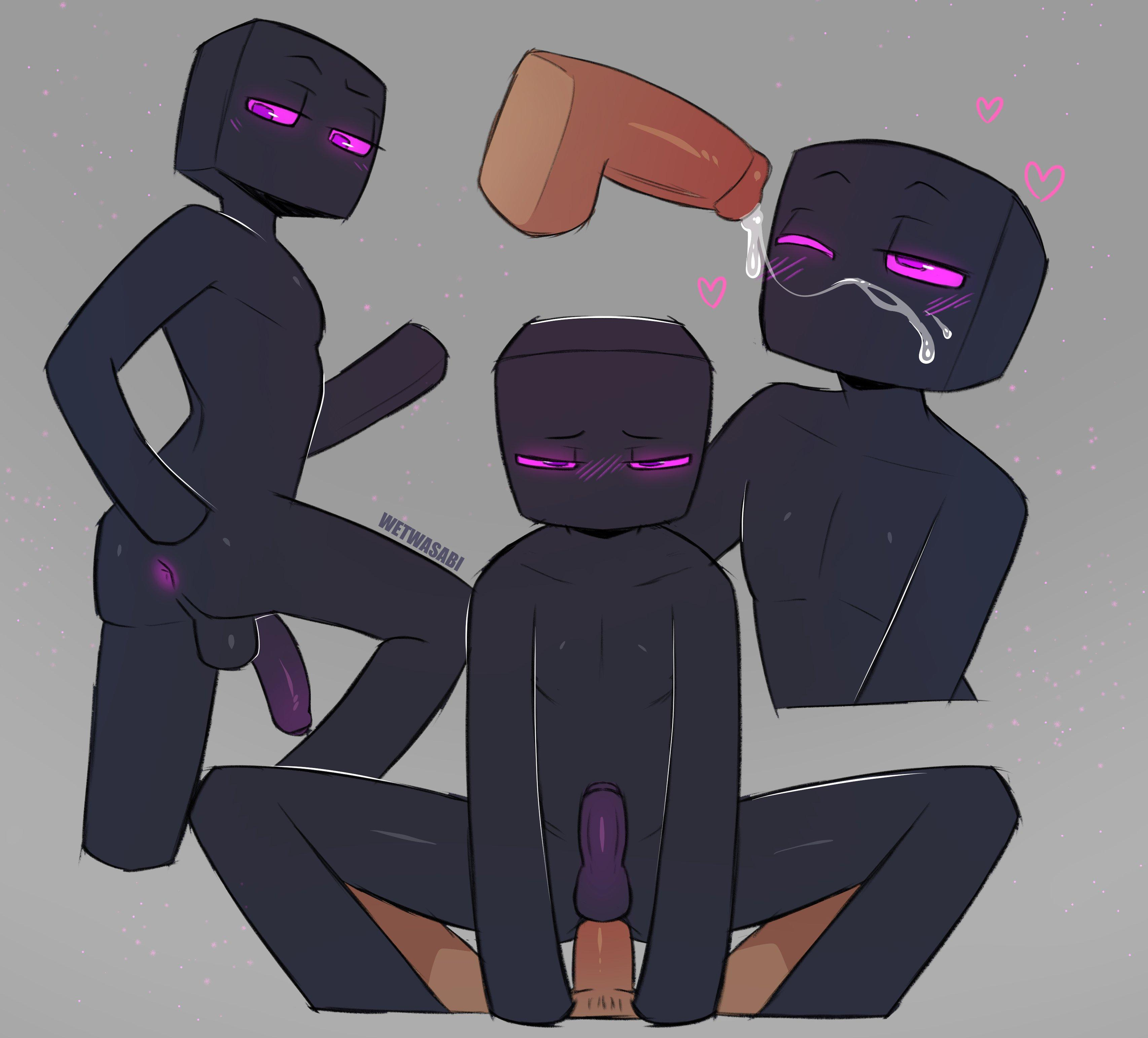 Enderman - Your shy stalker,tag,ai chatbot,chat character. 