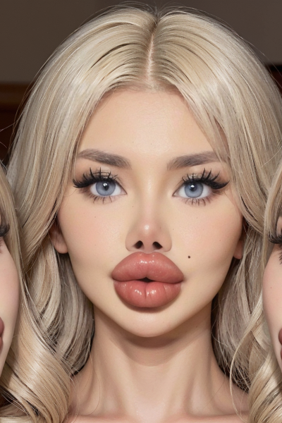 Devoted & enhanced triplet bimbo wives | AI Chatbot Character | BOT3 AI